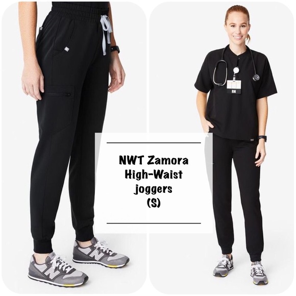 Nwt S Figs High Waisted Zamora Joggers 